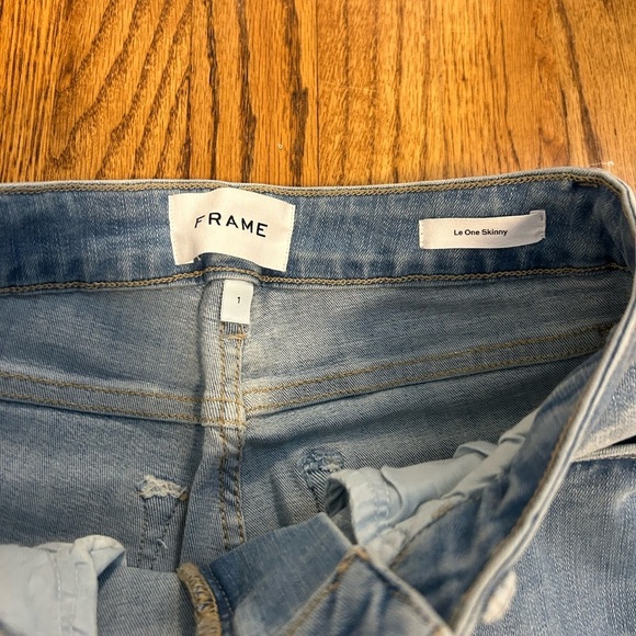 Frame Le One Skinny Jeans Size 1 - Picture 9 of 9